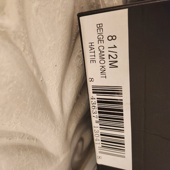 J/Slides Urban Sport NWB Hattie Sneakers, Beige Camo Knit 8.5. NIB - Picture 4 of 10